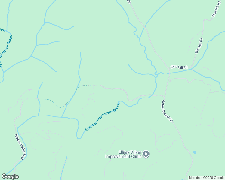 map of restaurants, bars, coffee shops, grocery stores, and more near 24 Hemlock Drive in Ellijay