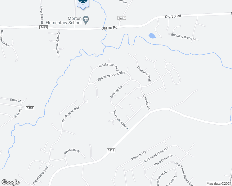 map of restaurants, bars, coffee shops, grocery stores, and more near 401 Hedgerow Lane in Jacksonville