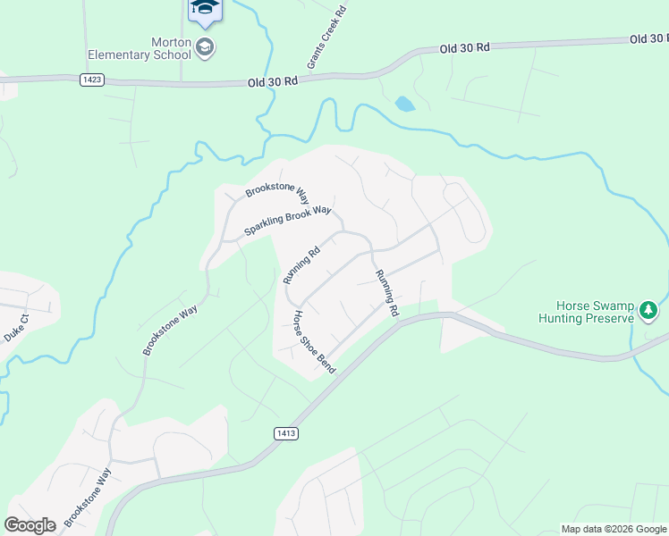map of restaurants, bars, coffee shops, grocery stores, and more near 132 Horse Shoe Bend in Jacksonville