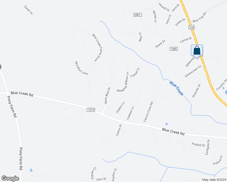 map of restaurants, bars, coffee shops, grocery stores, and more near 602 Weeping Willow Lane in Jacksonville