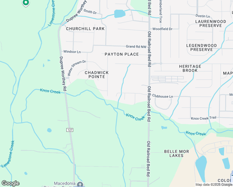 map of restaurants, bars, coffee shops, grocery stores, and more near 29801 Creekwood Road in Madison