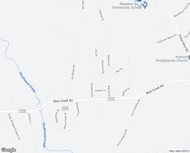 map of restaurants, bars, coffee shops, grocery stores, and more near 308 Kenwood Drive in Jacksonville