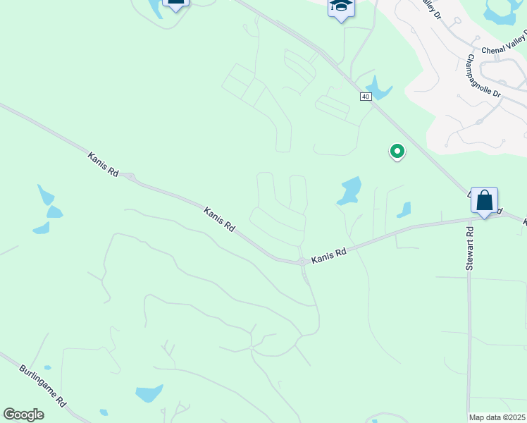 map of restaurants, bars, coffee shops, grocery stores, and more near 19489 Kanis Road in Little Rock