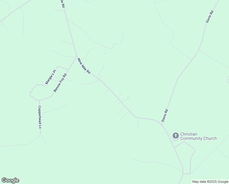 map of restaurants, bars, coffee shops, grocery stores, and more near 876 9 Mile Road in Richlands