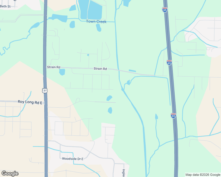 map of restaurants, bars, coffee shops, grocery stores, and more near 667 Strain Road in Athens