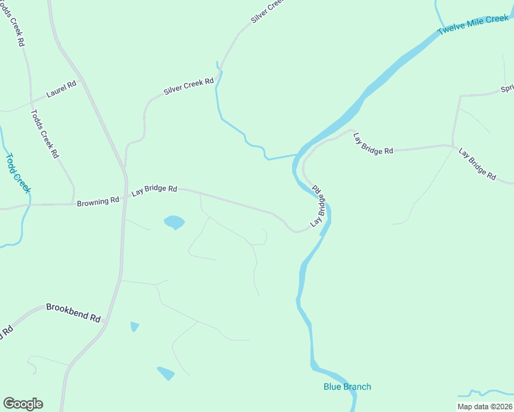 map of restaurants, bars, coffee shops, grocery stores, and more near 760 Lay Bridge Road in Central