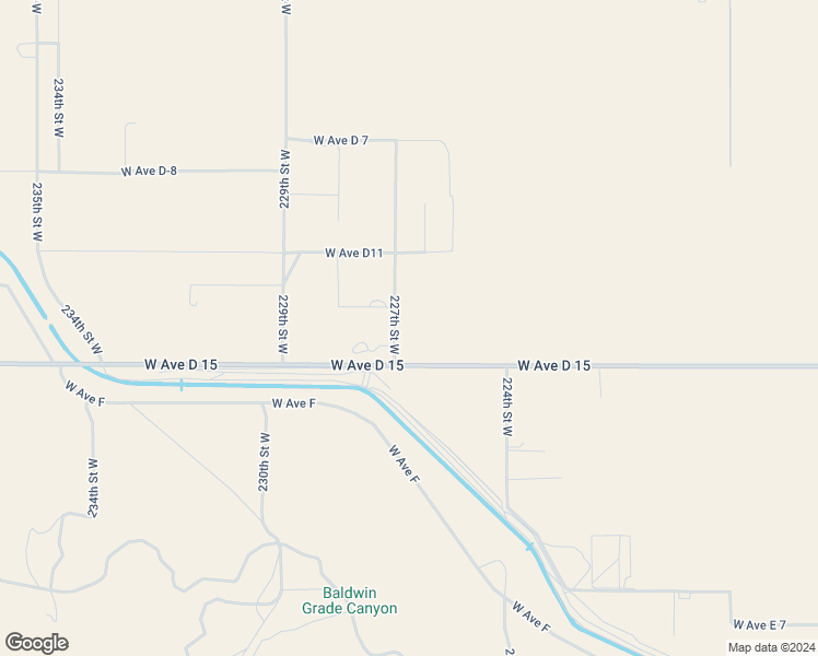 map of restaurants, bars, coffee shops, grocery stores, and more near 48460 227th Street West in Lancaster