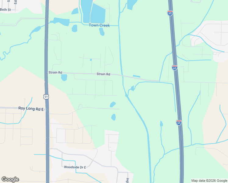 map of restaurants, bars, coffee shops, grocery stores, and more near 667 Strain Road in Athens