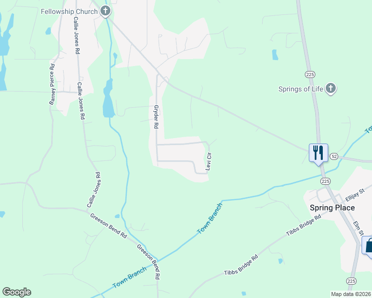 map of restaurants, bars, coffee shops, grocery stores, and more near 140 Levi Circle in Chatsworth