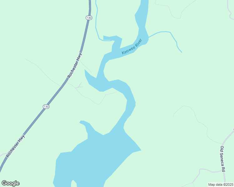 map of restaurants, bars, coffee shops, grocery stores, and more near 368 Tee Ben Trail in Seneca