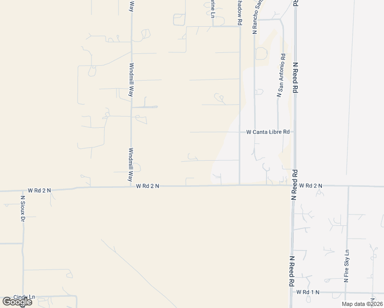 map of restaurants, bars, coffee shops, grocery stores, and more near 2505 West Canta Libre Road in Chino Valley