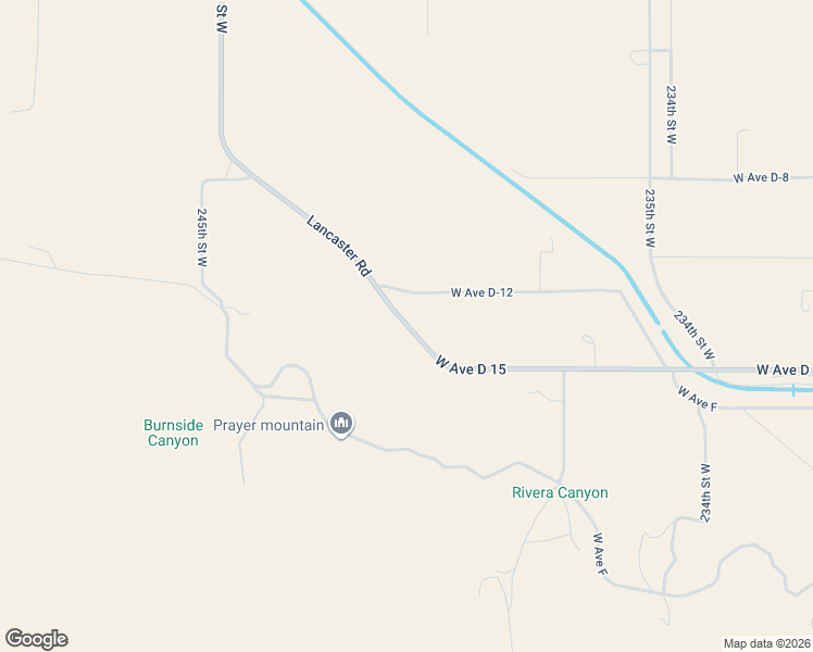 map of restaurants, bars, coffee shops, grocery stores, and more near Lancaster Road in Los Angeles County