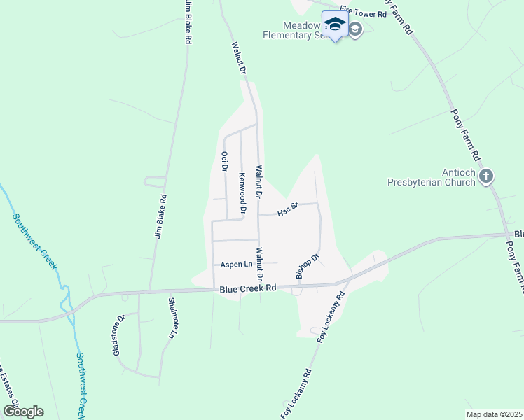 map of restaurants, bars, coffee shops, grocery stores, and more near 400 Walnut Drive in Jacksonville