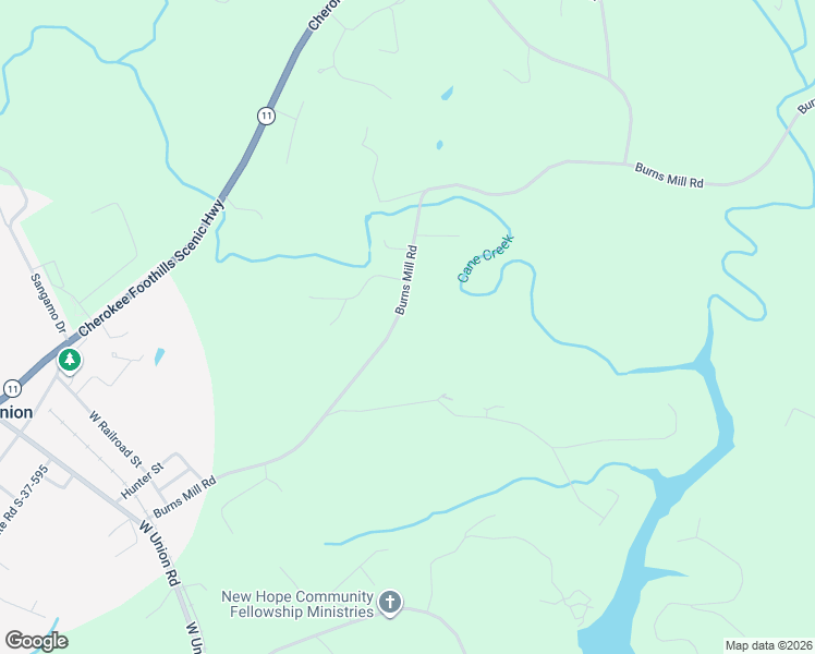 map of restaurants, bars, coffee shops, grocery stores, and more near 430 Burns Mill Road in West Union