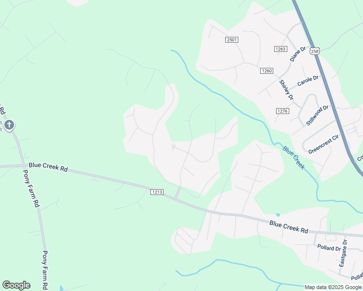 map of restaurants, bars, coffee shops, grocery stores, and more near 502 Shadyside Court in Jacksonville