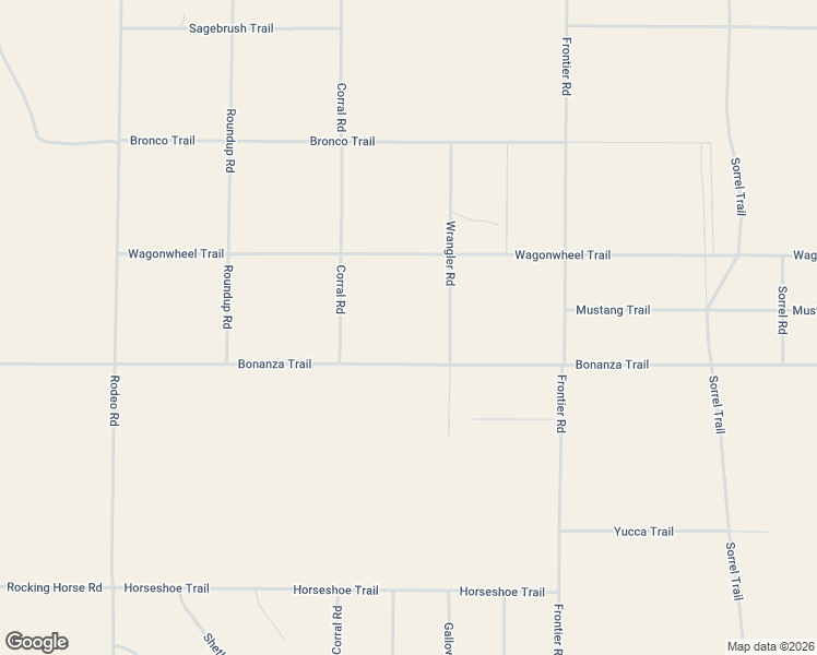 map of restaurants, bars, coffee shops, grocery stores, and more near 19032 Bonanza Trail in Helendale