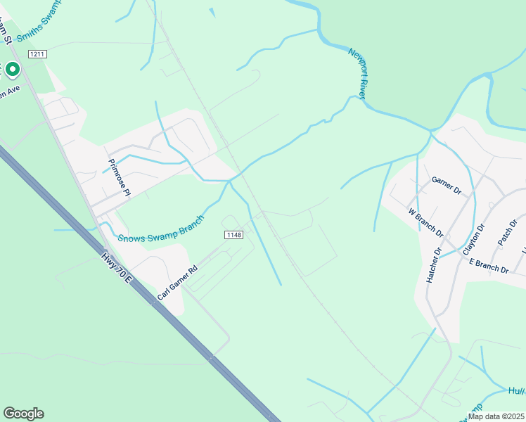 map of restaurants, bars, coffee shops, grocery stores, and more near 134 Silver Hill Road in Newport
