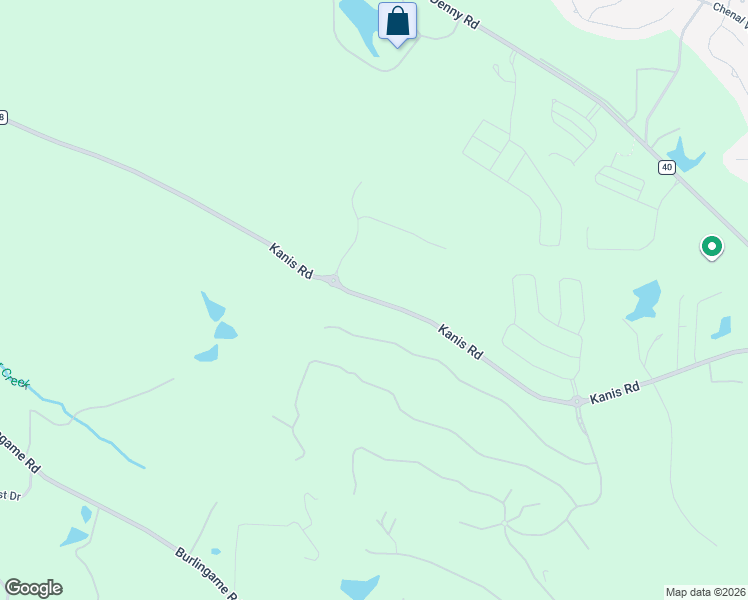 map of restaurants, bars, coffee shops, grocery stores, and more near 19870 Kanis Road in Little Rock