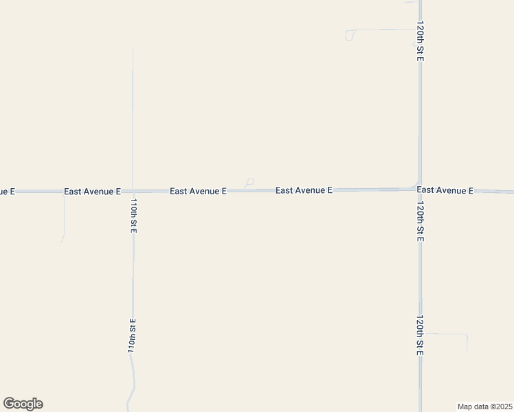 map of restaurants, bars, coffee shops, grocery stores, and more near 115th Street East in Lancaster