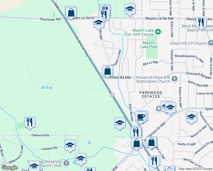 map of restaurants, bars, coffee shops, grocery stores, and more near 2648 Alabama 53 in Huntsville