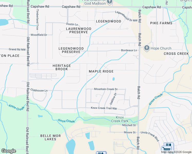 map of restaurants, bars, coffee shops, grocery stores, and more near 325 Ivyleaf Drive in Madison