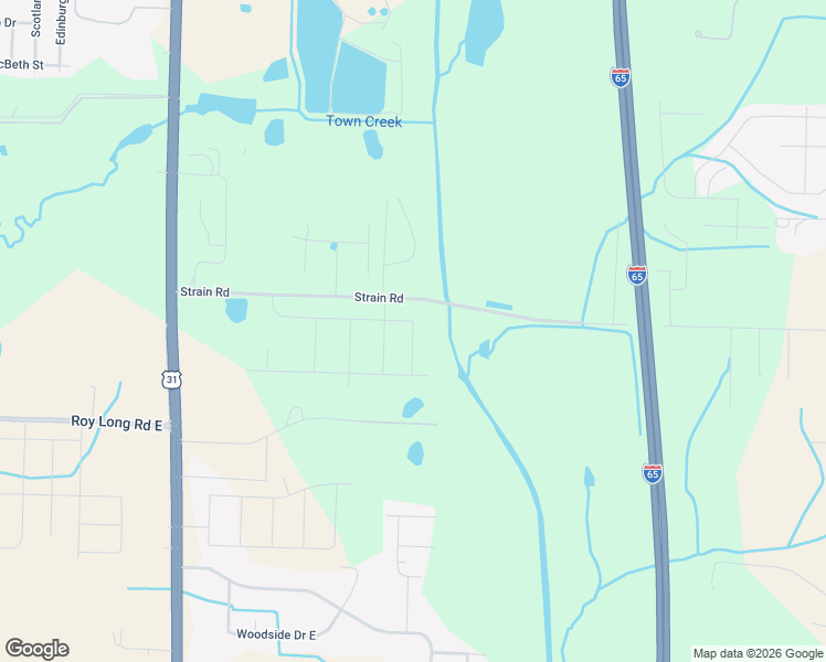 map of restaurants, bars, coffee shops, grocery stores, and more near 667 Strain Road in Athens