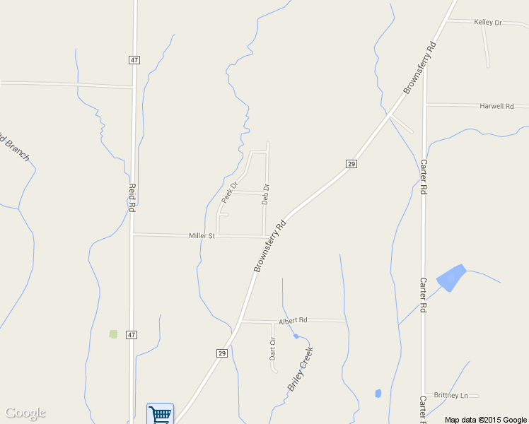 map of restaurants, bars, coffee shops, grocery stores, and more near 14084 Deb Drive in Athens