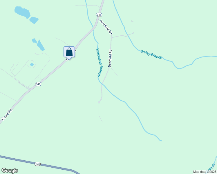 map of restaurants, bars, coffee shops, grocery stores, and more near 571 Deerfield Road in Chickamauga