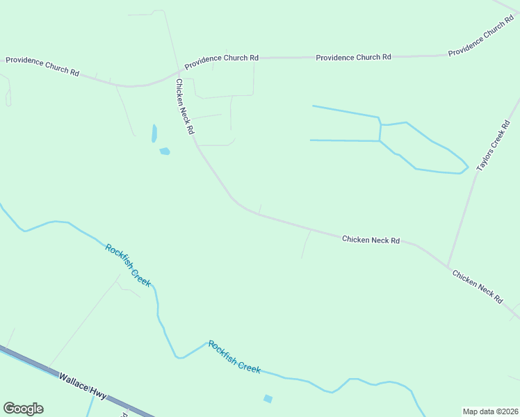 map of restaurants, bars, coffee shops, grocery stores, and more near 113 Rockfish Mobile Home Park Lane in Teachey