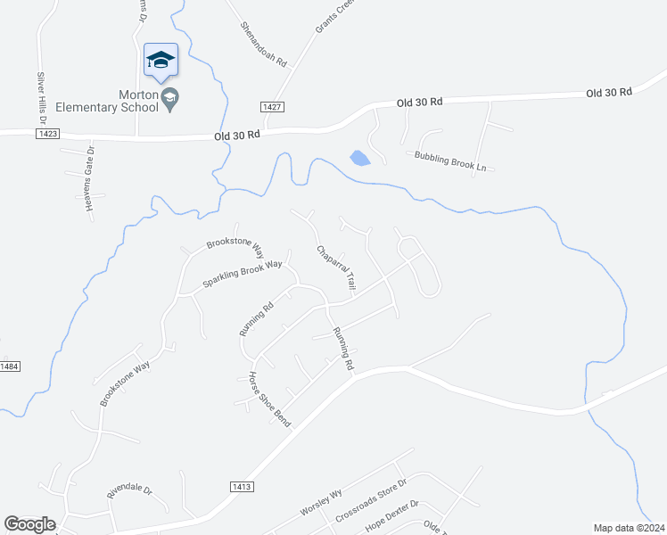 map of restaurants, bars, coffee shops, grocery stores, and more near 213 Chaparral Trail in Jacksonville
