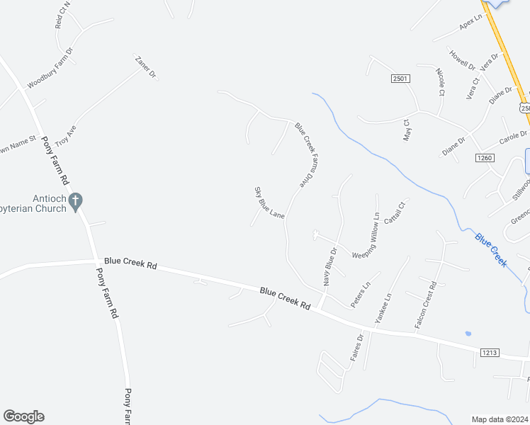 map of restaurants, bars, coffee shops, grocery stores, and more near 401 Blue Moon Court in Jacksonville