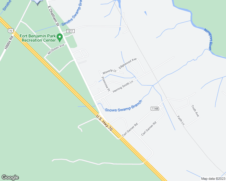 map of restaurants, bars, coffee shops, grocery stores, and more near 298 Primrose Place in Newport