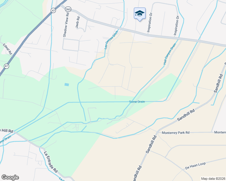 map of restaurants, bars, coffee shops, grocery stores, and more near 45 Miguel Road in Los Lunas