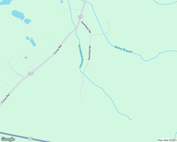 map of restaurants, bars, coffee shops, grocery stores, and more near 571 Deerfield Road in Chickamauga