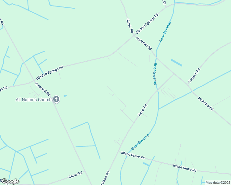 map of restaurants, bars, coffee shops, grocery stores, and more near 350 Jessie Road in Maxton
