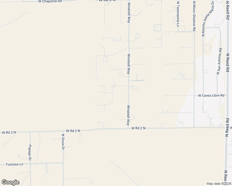 map of restaurants, bars, coffee shops, grocery stores, and more near 2855 West Conestoga Court in Chino Valley