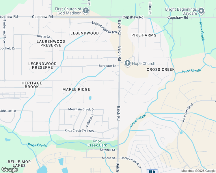 map of restaurants, bars, coffee shops, grocery stores, and more near 112 Maple Ridge Boulevard Northwest in Madison