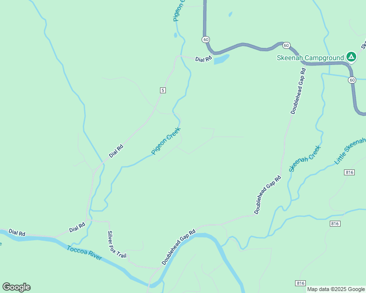 map of restaurants, bars, coffee shops, grocery stores, and more near 307 Pigeon Creek Road in Blue Ridge