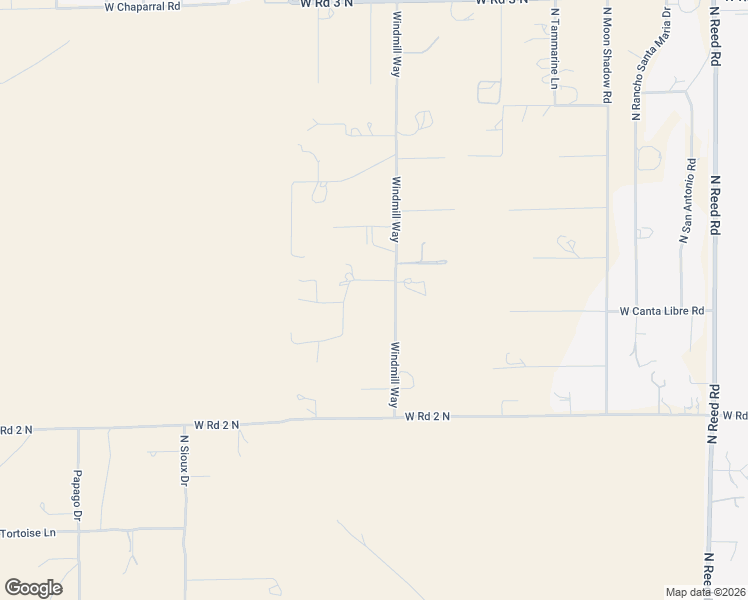 map of restaurants, bars, coffee shops, grocery stores, and more near 2855 West Conestoga Court in Chino Valley