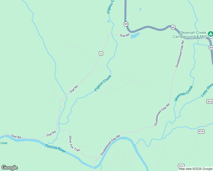 map of restaurants, bars, coffee shops, grocery stores, and more near 350 Pigeon Creek Road in Blue Ridge