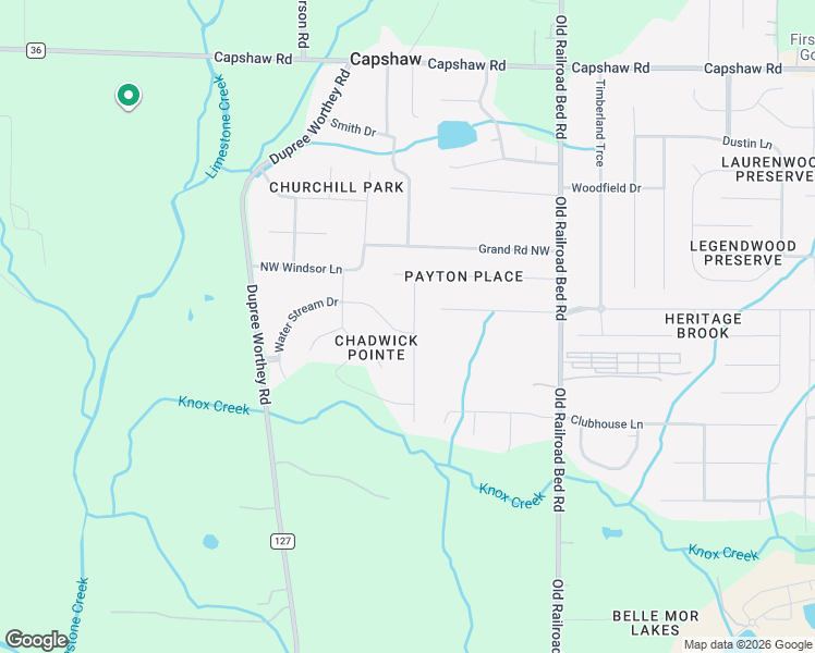 map of restaurants, bars, coffee shops, grocery stores, and more near 14229 Grey Goose Lane in Harvest