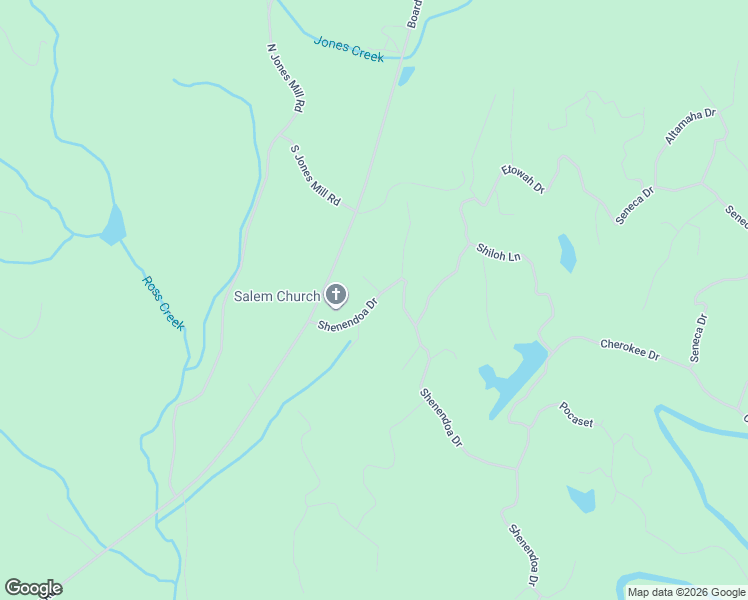 map of restaurants, bars, coffee shops, grocery stores, and more near 140 Shenendoa Drive in Ellijay