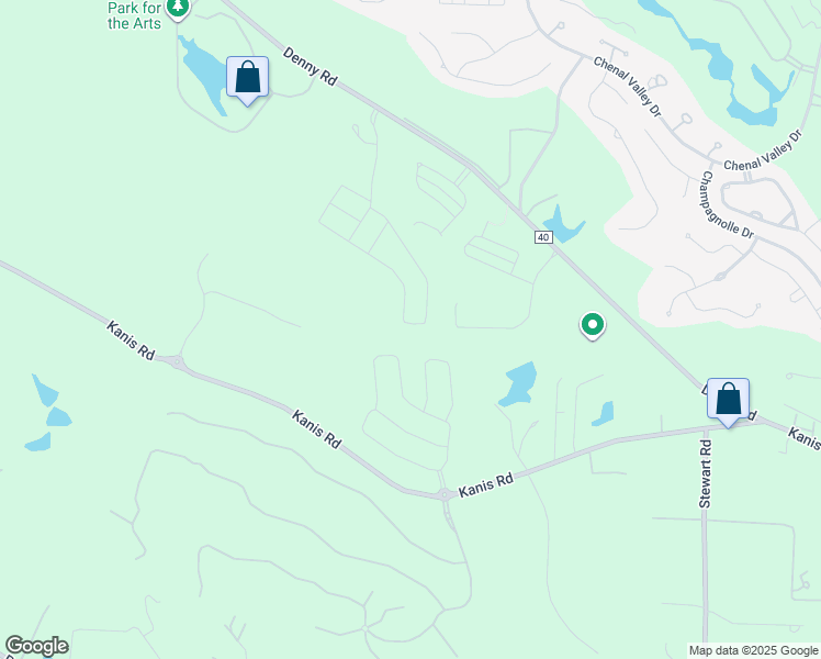 map of restaurants, bars, coffee shops, grocery stores, and more near 738 Wildcreek Circle in Little Rock