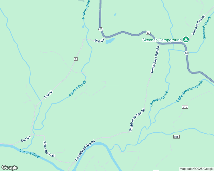 map of restaurants, bars, coffee shops, grocery stores, and more near 90 Pigeon Creek Road in Blue Ridge