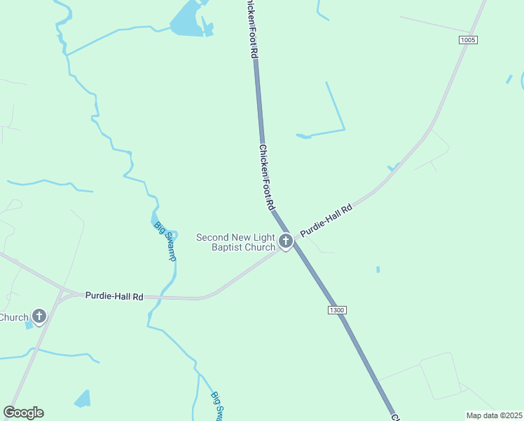 map of restaurants, bars, coffee shops, grocery stores, and more near 4113 Chicken Foot Road in Saint Pauls