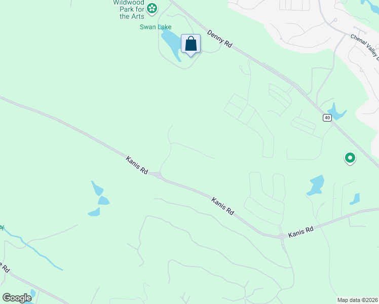 map of restaurants, bars, coffee shops, grocery stores, and more near 19870 Kanis Road in Little Rock