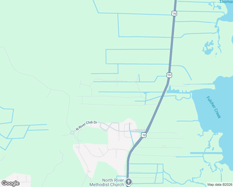 map of restaurants, bars, coffee shops, grocery stores, and more near 132 North Harbor Drive in Beaufort