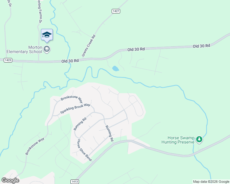 map of restaurants, bars, coffee shops, grocery stores, and more near 102 Lariat Lane in Jacksonville