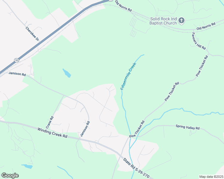 map of restaurants, bars, coffee shops, grocery stores, and more near 130 East Freedom Wood Drive in Liberty