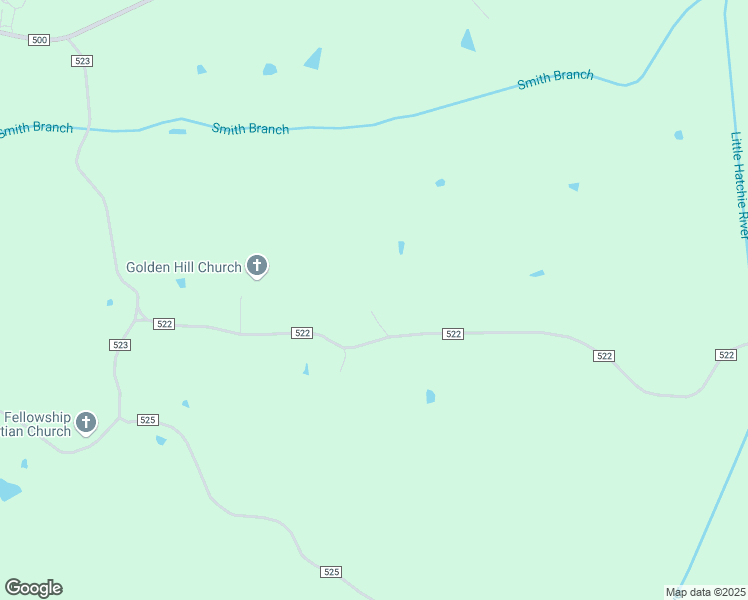 map of restaurants, bars, coffee shops, grocery stores, and more near 681 County Road 522 in Ripley